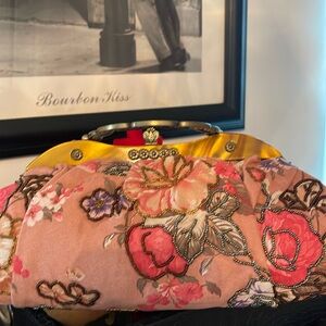 Beautiful Flower beaded handbag